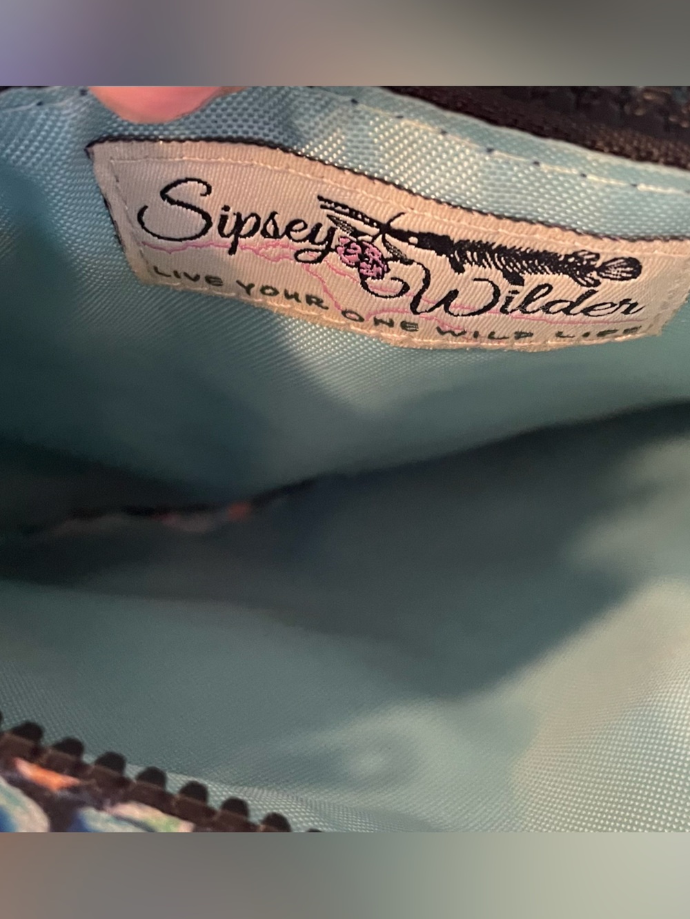 Sipsey Wilder Multicolor Succulent Print Crossbody Bag - Picture 6 of 8